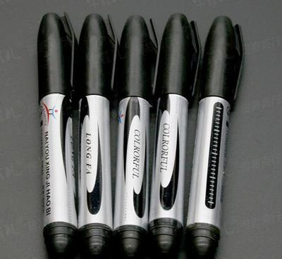 廠家小額批發(fā)辦公文教用品環(huán)?？旄捎托源箢^黑色簽字筆 700記